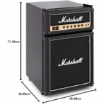 Marshall Mini Nevera Negro MF-3.2 92L - Imagen 3