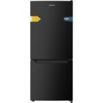 Cecotec Frigorífico Combinado Combi 117 L Negro Clasificación E 117 DF