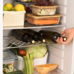 CREATE RETRO FRIDGE 150 Frigorífico combi 281 L 102 W Clase energética D Negro Maneta Mármol - Imagen 2