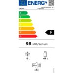 CREATE RETRO FRIDGE 50 Frigorífico 48 L Clase energética F 39 dB Negro Maneta Negra - Imagen 2