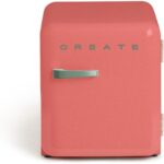 CREATE RETRO FRIDGE 50 Frigorífico 48 L Clase energética F 39 dB Terracota Maneta Verde Sage