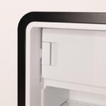 CREATE RETRO FRIDGE 150 Frigorífico combi 281 L 102 W Clase energética D Negro Maneta Mármol - Imagen 3