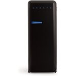 Frigorífico combi RETRO FRIDGE 150 281 L 102 W Clase energética D Negro Maneta Azul Cobalto CREATE