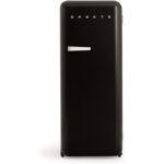 CREATE RETRO FRIDGE 150 Frigorífico combi 281 L 102 W Clase energética D Negro Maneta Blanco Roto