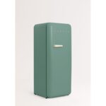 CREATE Frigorífico combi RETRO FRIDGE 150 281 L 102 W Clase energética D Verde Maneta Arena - Imagen 4